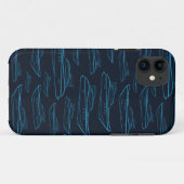 ブルーヨットパターン Case-Mate iPhoneケース (裏面(横))