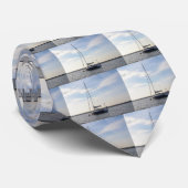 ブルーヨット ネクタイ (ロール)