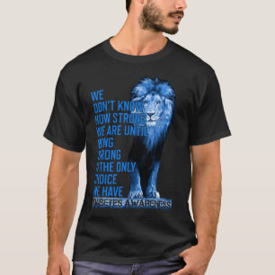 ブルーライオンタイプ1糖尿病が強いのが唯一の Tシャツ