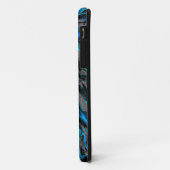 ブルーライオンヘッド – ライオンポートレート- Lion iPhone Case Case-Mate iPhoneケース (裏面/左)