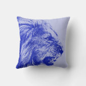 ブルーライオン クッション (裏面)