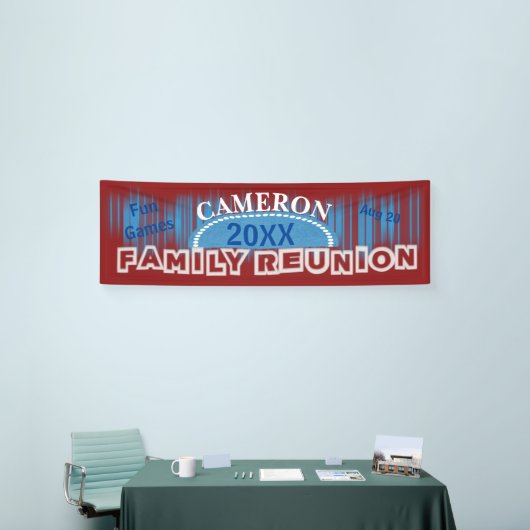 ブルーライツファミリー懇親会 横断幕 (トレードショー)