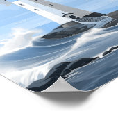 ブルーライトハウスオン海 ポスター (角)