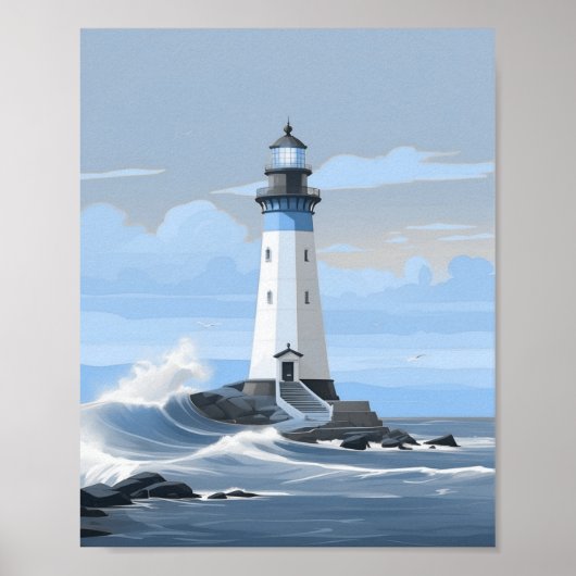 ブルーライトハウスオン海 ポスター (正面)