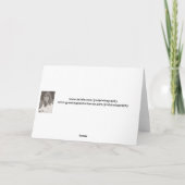 ブルーライトハウスクリスマス シーズンカード (裏面)