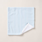 ブルーライトハウスブルーストライプ航海の バスタオルセット (ウォッシュタオル)