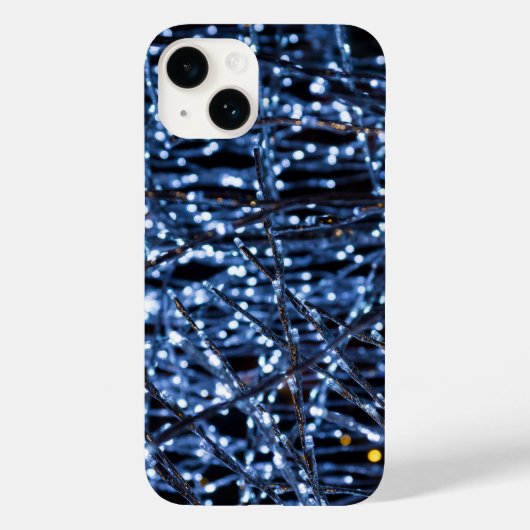 ブルーライト抽象芸術iPhoneケース Case-Mate iPhoneケース (裏面)
