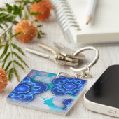 ブルーライト キーホルダー (正面右)