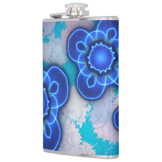 ブルーライト フラスク (左)