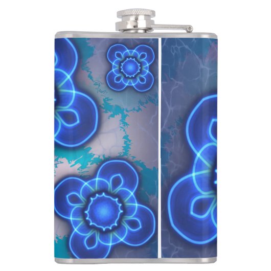 ブルーライト フラスク (裏面)