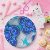 ブルーライト ペーパープレート (パーティー)