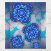 ブルーライト ワインラベル (シングルラベル)