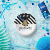 ブルーライパーソナライズされたン警察の退職パーティー ペーパーボウル (パーティー)