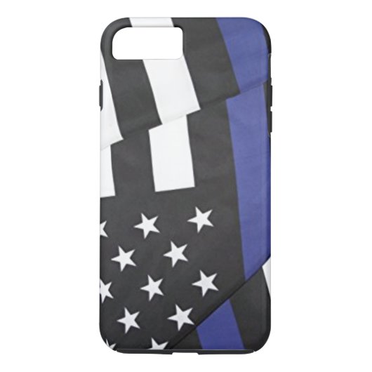 ブルーライフマター旗電話ケース Case-Mate iPhoneケース (裏面)