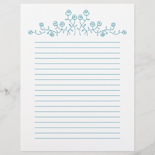 ブルーラインアートバラスケッチ。 (正面)