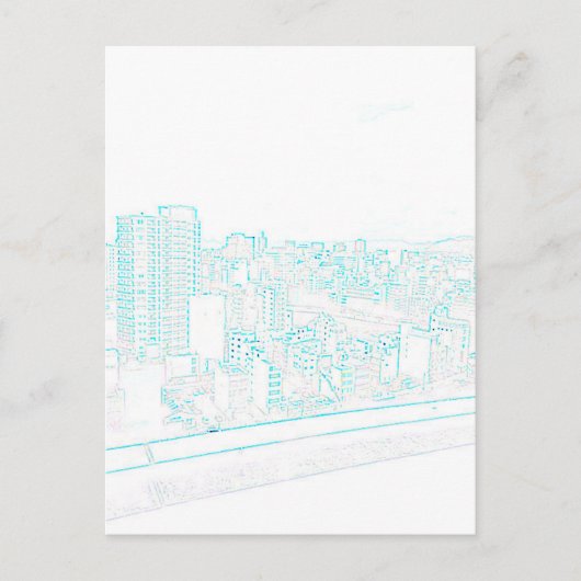 ブルーラインスケッチポストカードPart 1 ポストカード (正面)