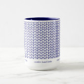 ブルーラインニットビジネスIDトールネイビーコンボマグカップ マグカップ (中央)