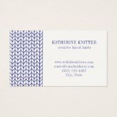 ブルーラインニット3.5x2名刺II (正面)