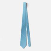 ブルーラインプリント ネクタイ (正面)