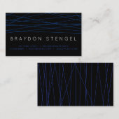 ブルーラインプロフェッショナル名刺 名刺 (正面/裏面)