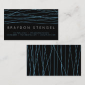 ブルーラインプロフェッショナル名刺 名刺 (正面/裏面)