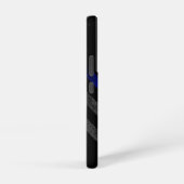 ブルーラインヴィンテージベッシーロス米州旗 SAMSUNG GALAXYケース (右側面)