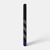 ブルーラインヴィンテージベッシーロス米州旗 SAMSUNG GALAXYケース (左側面)