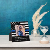 ブルーライン法執行警察記念碑 フォトプラーク (インサイチュ)