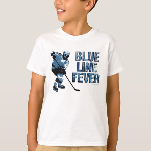 ブルーライン熱(ホッケー) Tシャツ (正面)