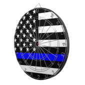 ブルーライン米国の旗 ダーツボード (正面右)
