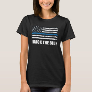ブルーラインUSAフラグ MAGA WWG1WA バックザブルー Tシャツ