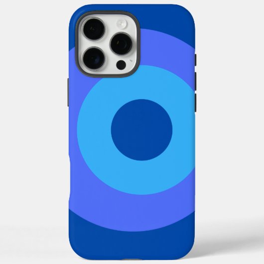 ブルーラウンドApple iPhone 16 Pro Maxケース Case-Mate iPhoneケース (裏面)