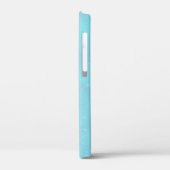 ブルーラグジュアリーモダングラディエント銀河系グリッタースター Case-Mate iPhoneケース (裏面 / 左)