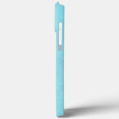 ブルーラグジュアリーモダングラディエント銀河系グリッタースター Case-Mate iPhoneケース (裏面 / 左)