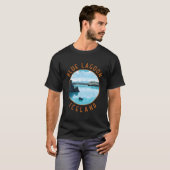 ブルーラグーンアイスランドサーク動揺してル Tシャツ (正面フル)