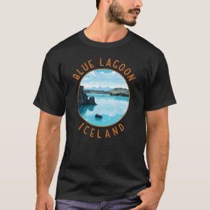 ブルーラグーンアイスランドサーク動揺してル Tシャツ