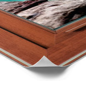 ブルーラグーンフェイクウィンドウイリュージョン ポスター (角)