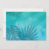 ブルーラグーン招待状 招待状 (裏面)