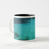 ブルーラグーン、コミノ島マルタ ツートーンマグカップ (正面左)