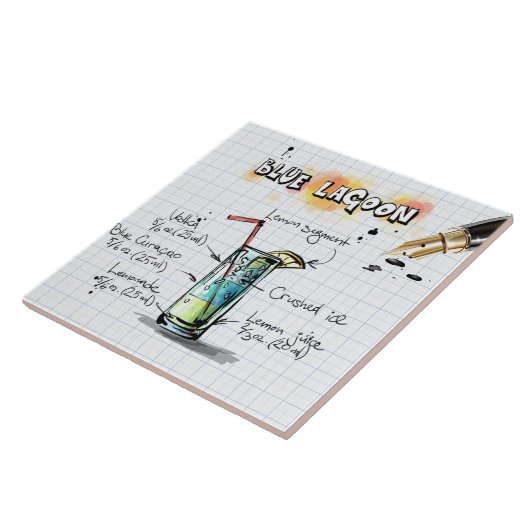 ブルーラグーン タイル (側面)