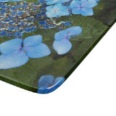 ブルーラケキャップアジサイフローラ カッティングボード (角)