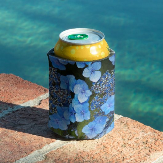 ブルーラケキャップアジサイフローラ 缶クーラー (インサイチュ プール)