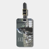 ブルーラゲッジタグの騎手を持つ競走馬 ラゲッジタグ (正面縦)