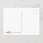 ブルーラスト来版の妊娠 案内ポストカード (裏面)