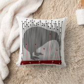 ブルーラッシュのラウポでキウイ クッション (ブランケット)