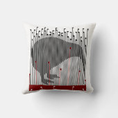 ブルーラッシュのラウポでキウイ クッション (裏面)