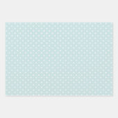 ブルーラッピング紙フラットシートセット3 ラッピングペーパーシート (正面3)