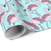 ブルーラッピング紙 ラッピングペーパー (ロールコーナー)