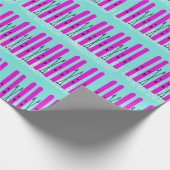 ブルーラッピング紙 ラッピングペーパー (角)