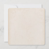 ブルーラバンダー桜とラブバードのウェディング 招待状 (裏面)